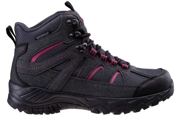 Picture of Ostan Mid WP Wos Dark Grey/ Sangria